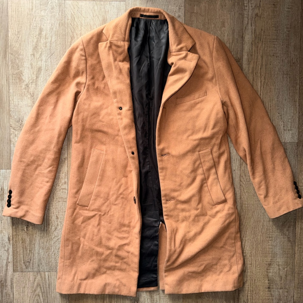 Men’s Tan Topcoat